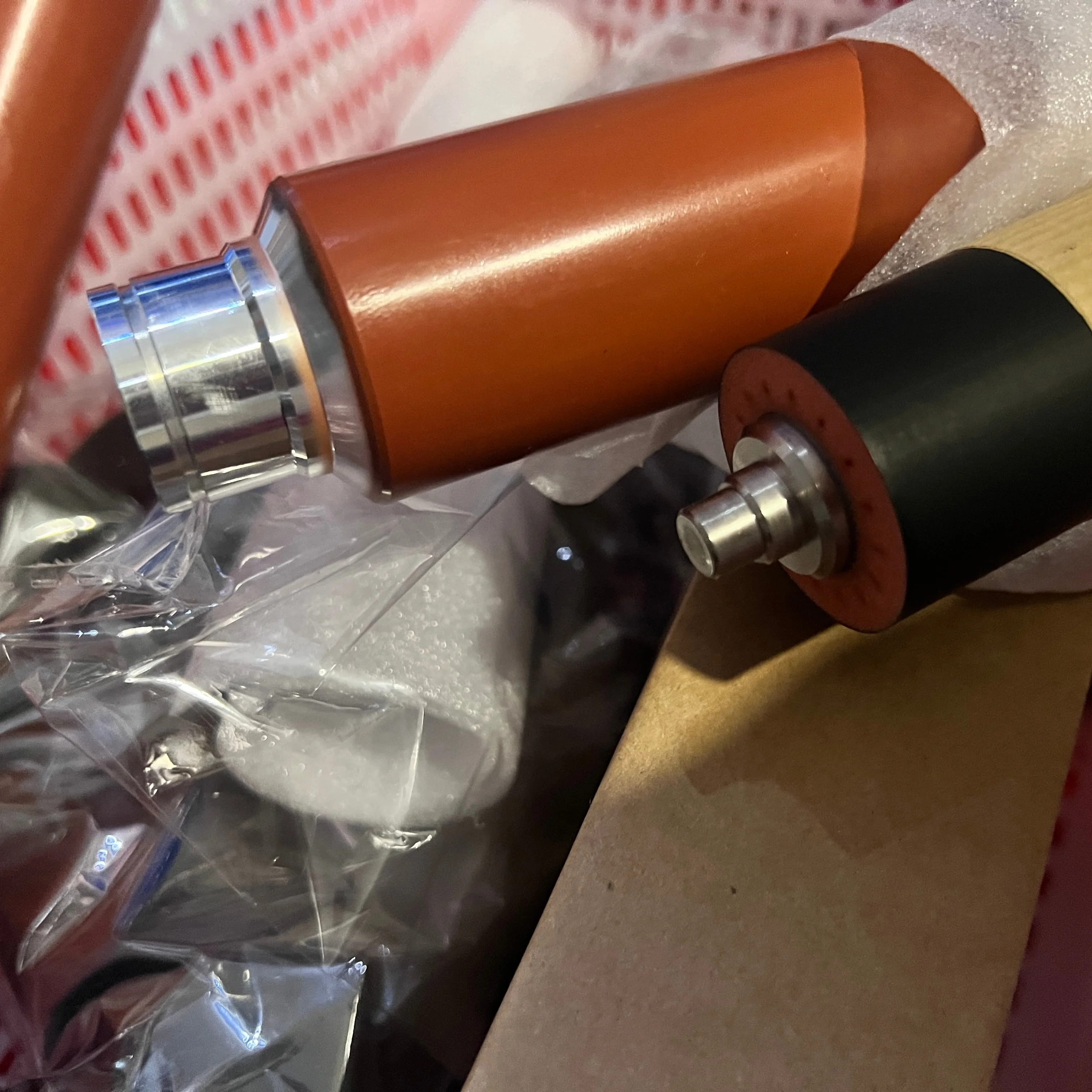 

Upper Fuser Roller + Pressure Roller For Ricoh SP5200DN SP5210DN SP5200S SP5210SF SP 5200 5210 M052-4101 M052-4059