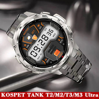 22mm Metal Strap For KOSPET TANK T3 M3 Ultra Band Business Stainless Steel Strap For KOSPET TANK T2 T3 M2 M3 Smartwatch Bracelet