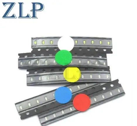 0603 SMD LED أحمر أصفر أزرق أخضر أبيض برتقالي أرجواني وردي ضوء مشرق LED ضوء حبة