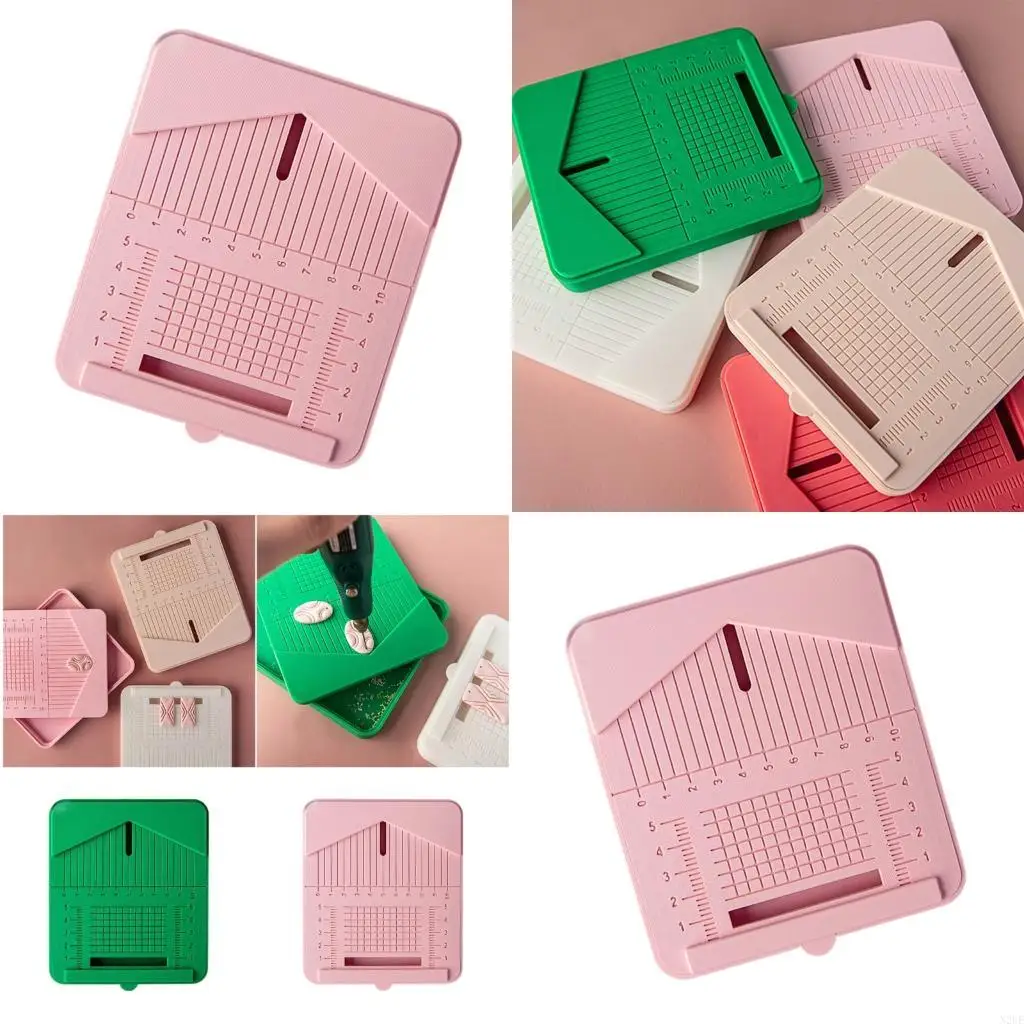 

N2UE Professional Polymer Clay Tool Station For Precise Hole Drilling In Jewelry Art