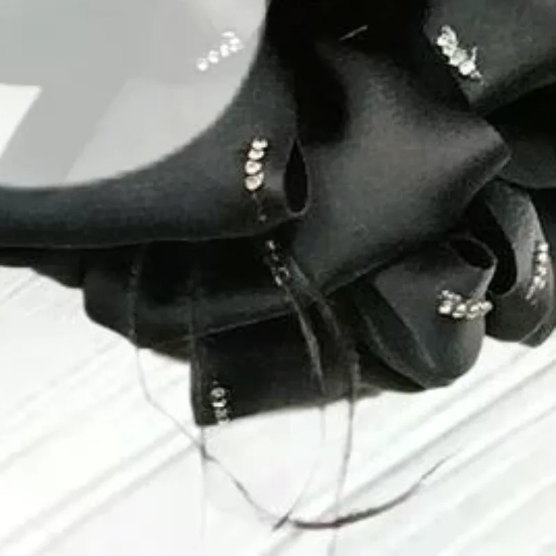 

Black Large Bow Hair Claw Nonslip Hair Jaw Shark Clip For Women Girls Strong Hold Clamps Fashion Hair Accessories Gifts