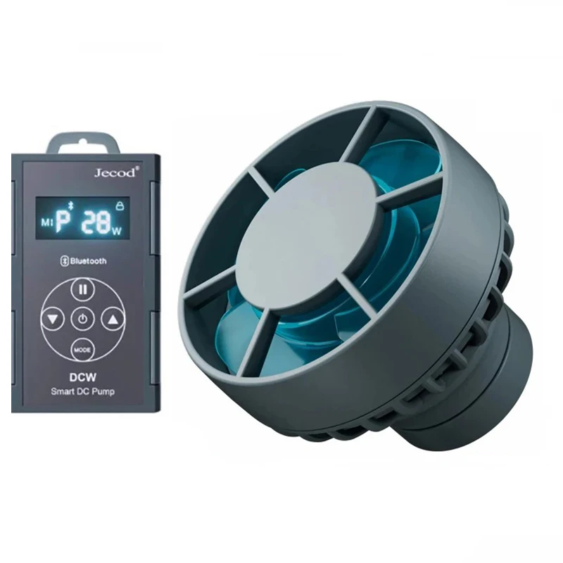 

Jebao Smart Bluetooth Plastic Aquarium Wave Maker Pump DLW Series App-Controlled Low Noise High Flow Rate Fish Tank Box
