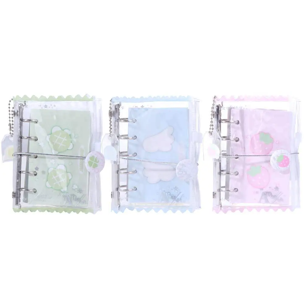 

Stationery Hand Ledger M5 Pocket Binder Notebook Portable Twill Loose-leaf Notebook Aesthetic Binder Hand Account Book Kids Gift