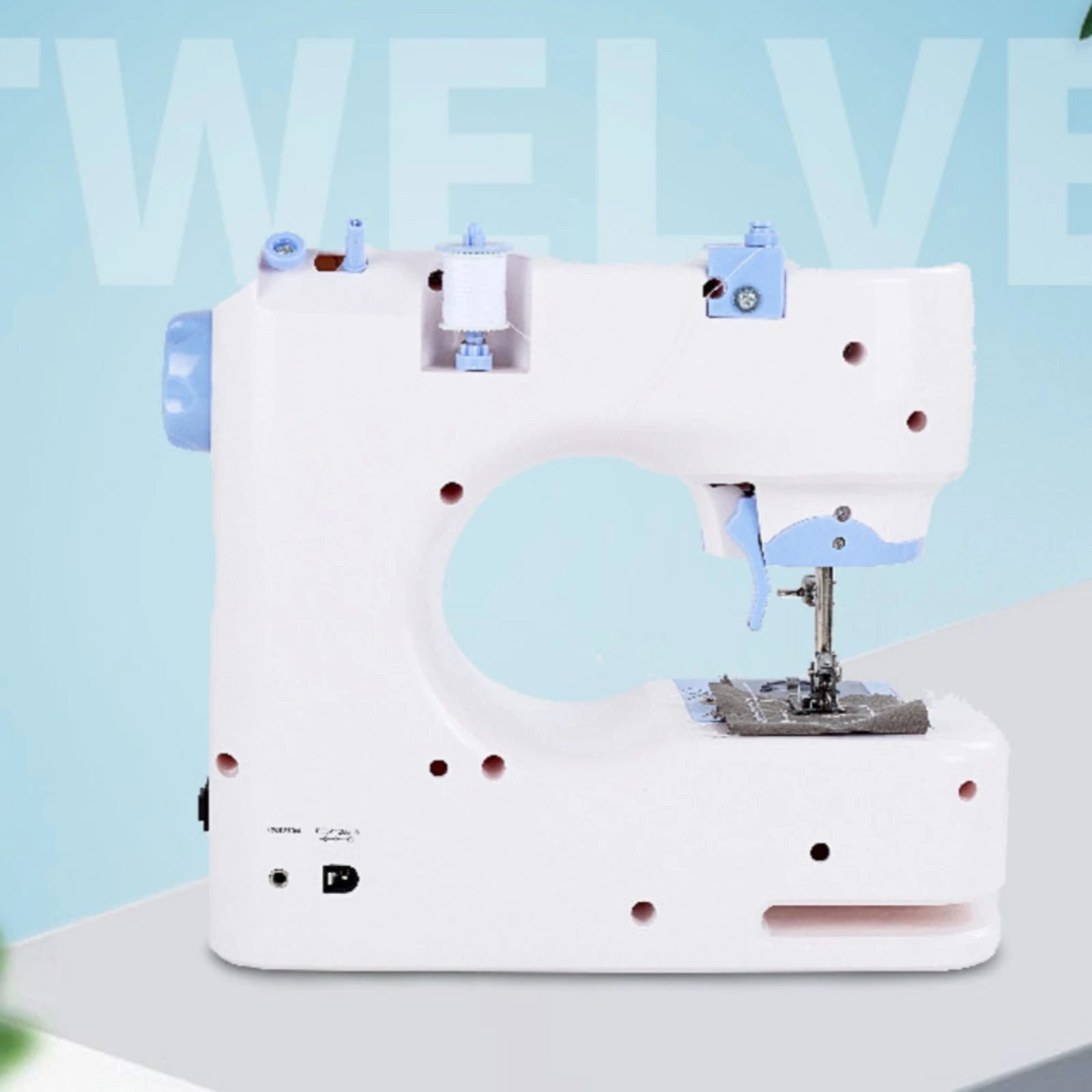 Electric Sewing Machine 39-Color Thread Assortment Home Sewing Machine Stitch Pattern Markings Tutorial Guide Card