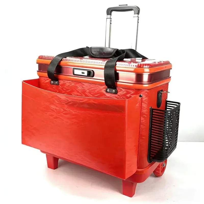 Large Capacity Waterproof Hard Plastic Fishing Box for River Fishing