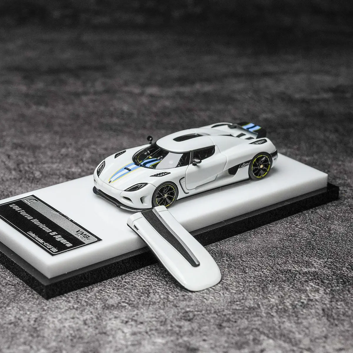 In Stock1:64 New Product Agera Forza Horizon 5 Resin Molded Static Car Model, Limited Edition, Gift, High-end Decor Item