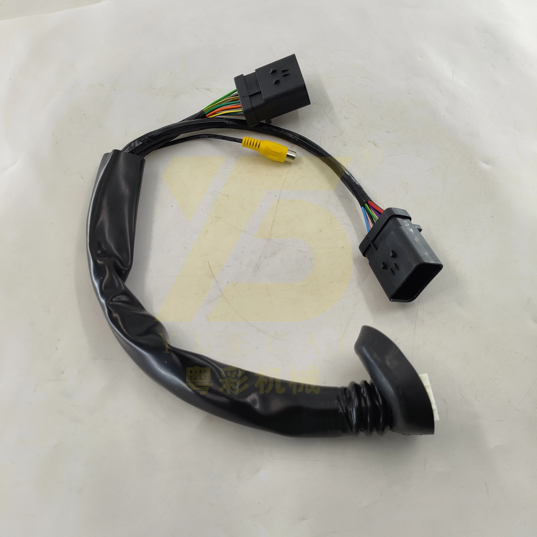 YUE CAI E329D E324D Display Wiring Harness E325D Type Display Meter Plug Excavator Connection Wiring Harness