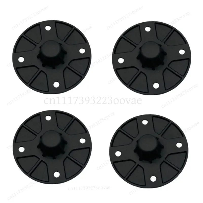 LF-4Pcs Metal Speaker Stand Adapter for Home Theater Cabinet, Replacement Pole DIY Part