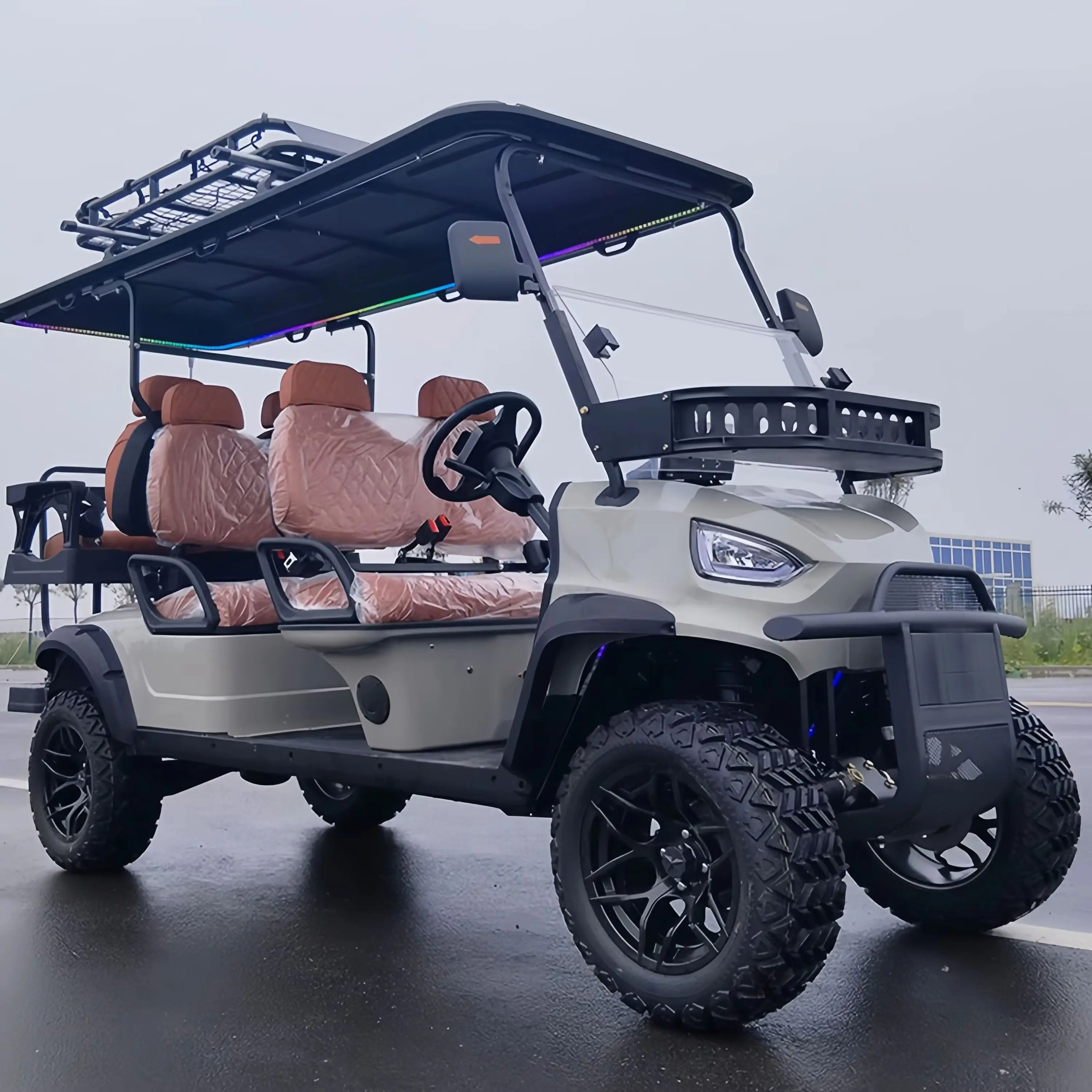 New Model CE Approved 6 Seater Street Legal Customized off Road Electric Golf Carts