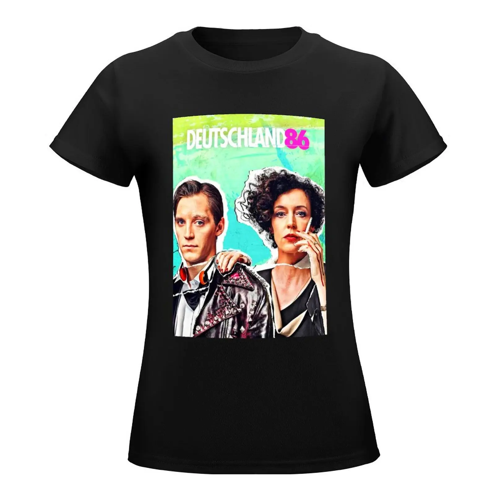 Deutschland 86 - Beautiful but Dangerous T-Shirt plus size tops Aesthetic clothing tight shirts for Women