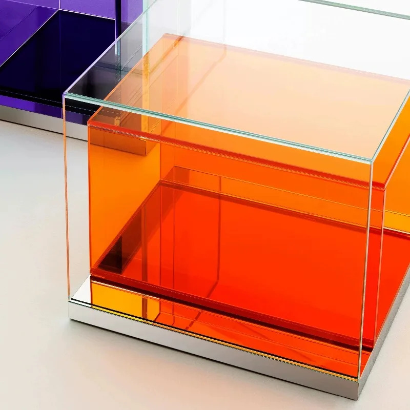 이탈리아 유리 캐비닛 디스플레이 캐비닛 거실 선반 책장 수납 캐비닛 디자이너 가구 디스플레이 캐비닛