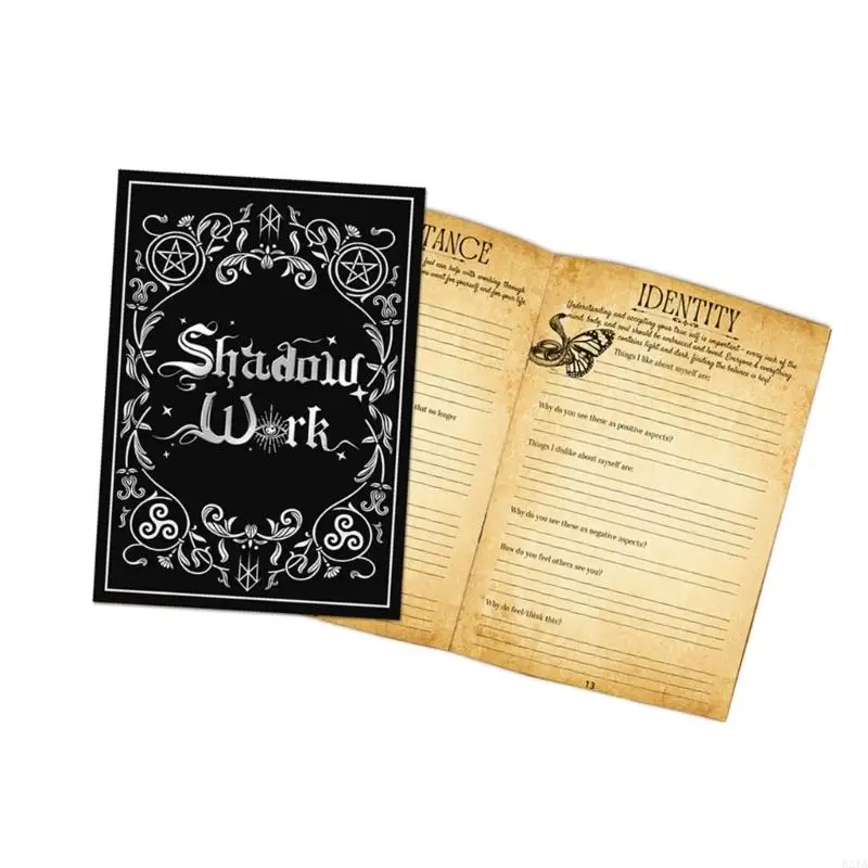 Cerimônia Gótica Cerimônia Caderno Tarot Rastreio Tarô NOTEPADS 125X175MM