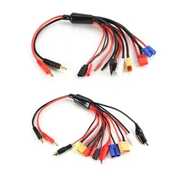 8 in 1/11 in 1 Lipo Battery Multi Charging Plug Convert Cable Line for IMAX B6 B6AC Charger RC Car & Airplane Spare Accessories