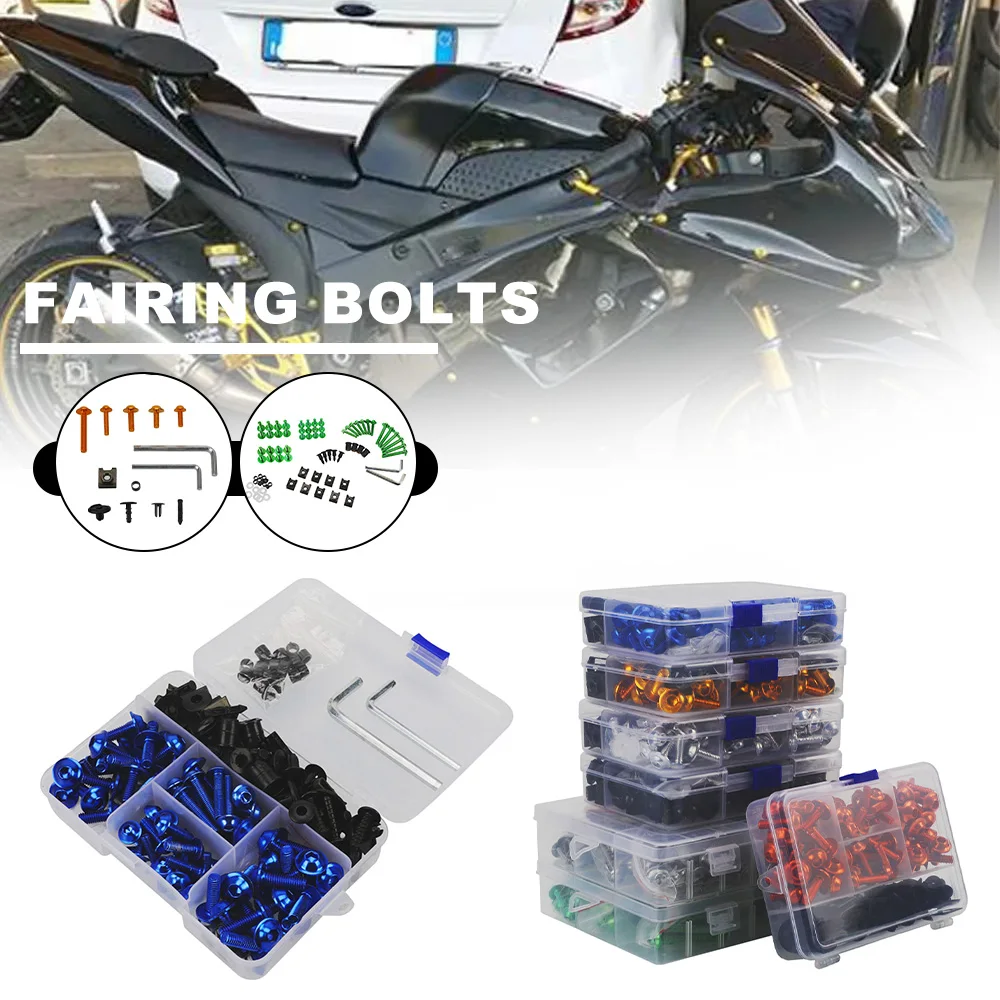 202PCS Fairing Bolts Kit Bodywork Fasteners Screws Nut FOR DUCATI MULTISTRADA 1100 1100S 1200 1200S 1260 1260S 620 950 950S