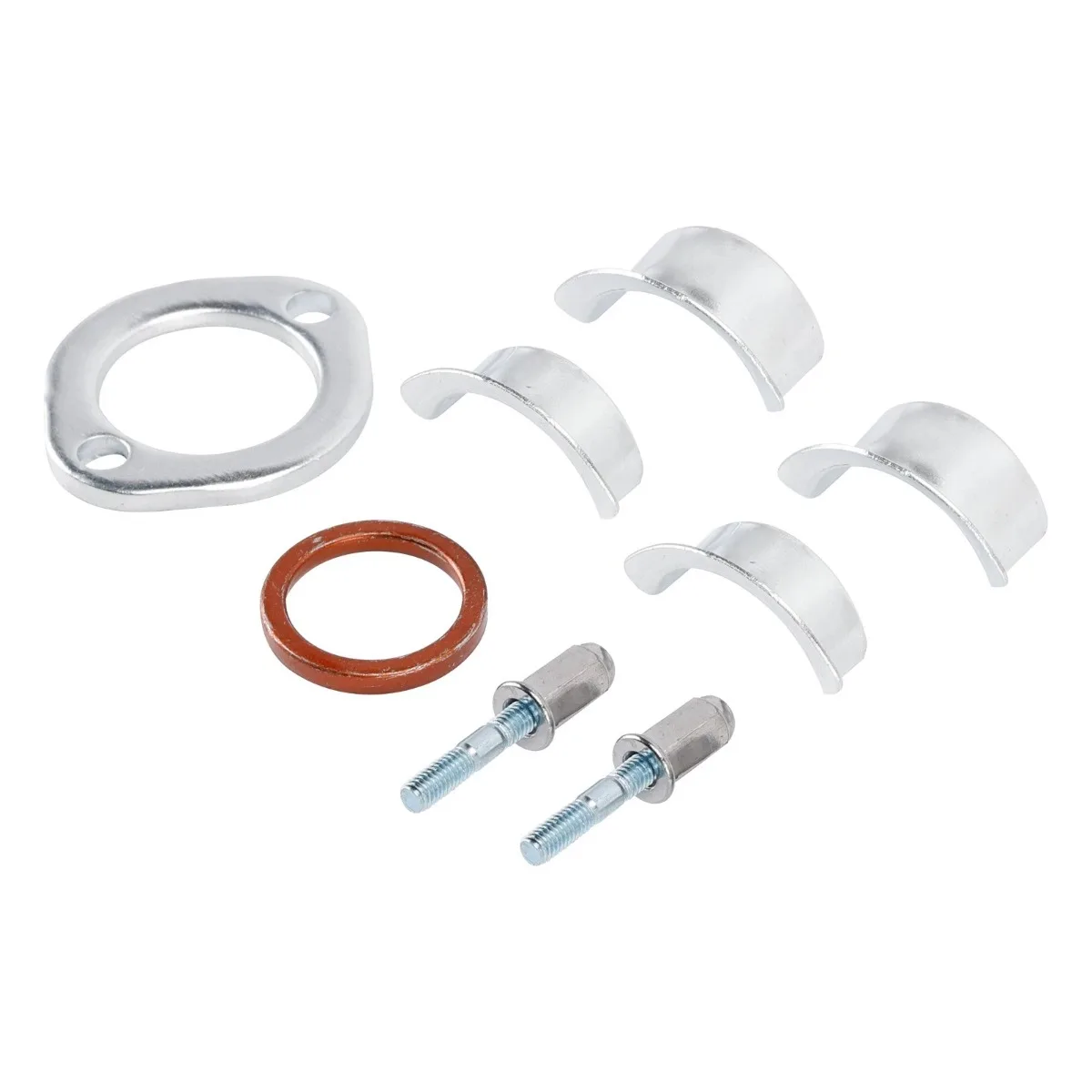 1Set Exhaust Collets Collars Clamp Holder Kit  Replacement Accessories For Honda Cb125 Xl125 Cg125