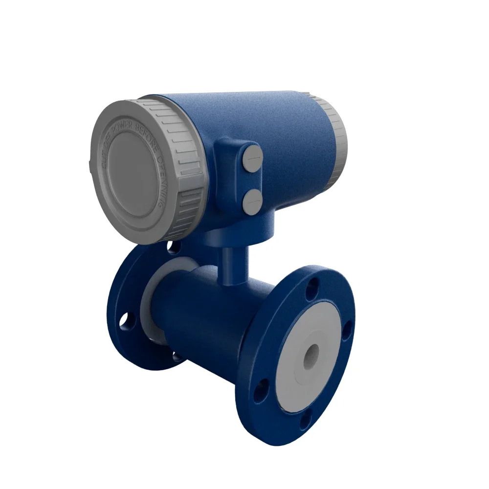 An electromagnetic flowmeter for recording water flow