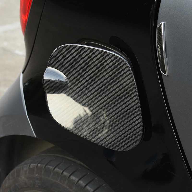 

Car Carbon Fiber Fuel Tank Cover Cap Sticker for Smart 453 Fortwo Forfour Car Styling Decoration Stickers Exterior Accessories