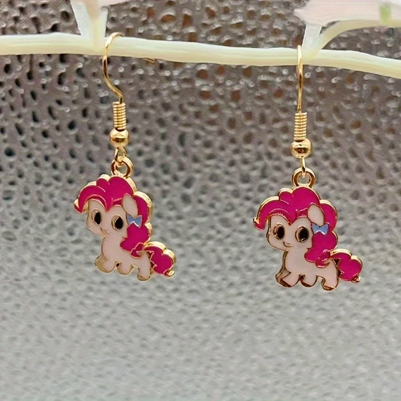 10pcs Cute Pony Earrings, Women's Earrings, Best Choice for Gifts