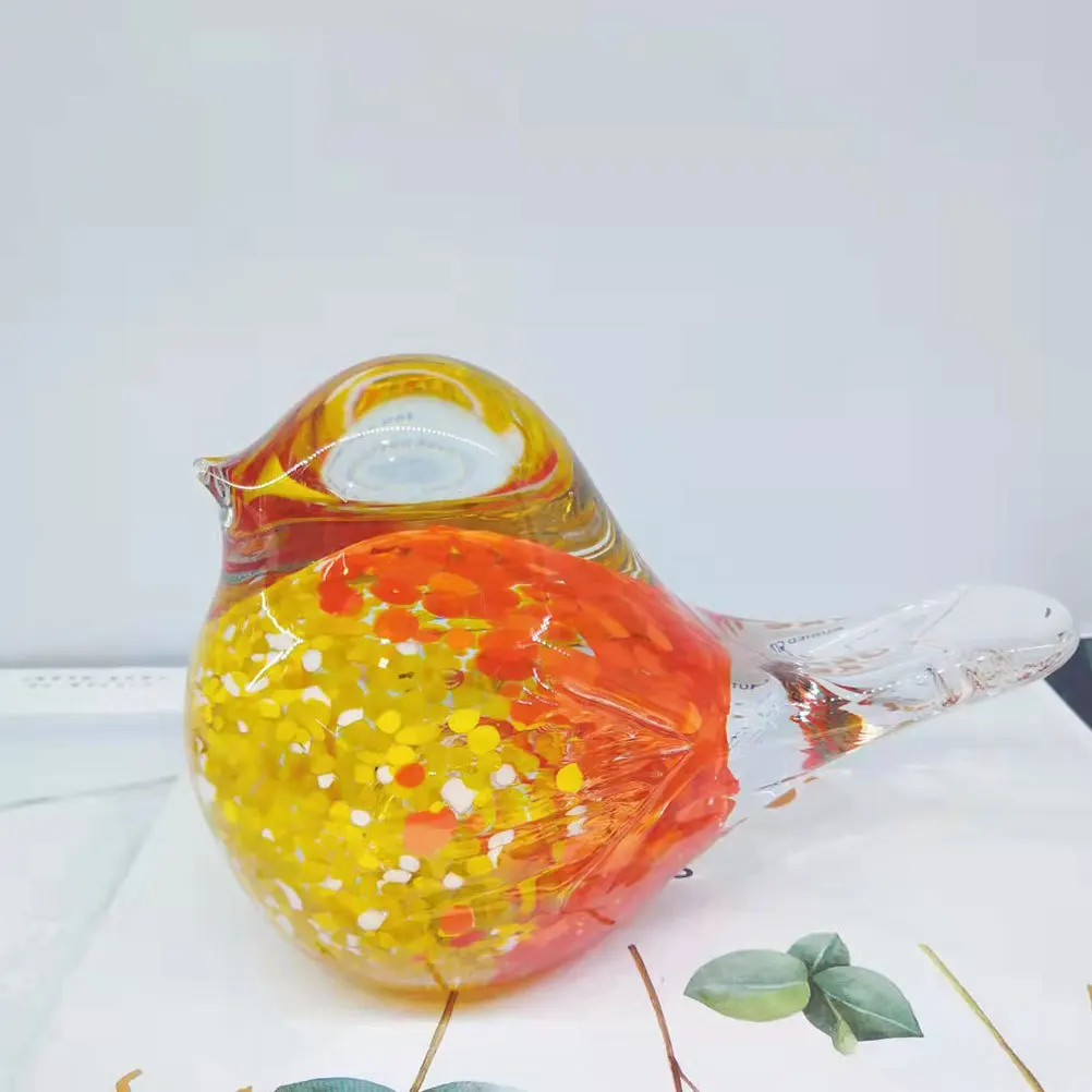 

Bird Decor Colorful Sculpture for Home Sculptures Small Table Ornament Statue Decoration Decorations