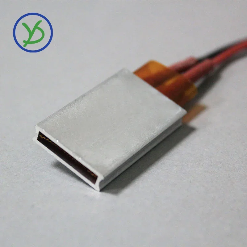 35x21mm 48V 220°C Heater Manufacturer Direct Selling  Plate Heater Ptc Heating Element Thermal Resistance Plate Aluminum