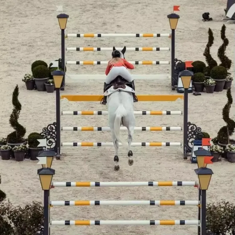 

Competition Grade Adjustable Aluminum Jump Standard for Equestrian Schooling Arena Show Jump