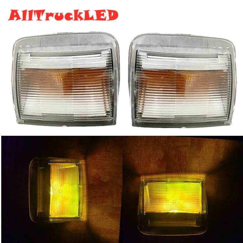 1Pair Iveco Eurotech Eurostar Eurocargo RH LH Indicator Light Lamp Iveco Euro Cargo 1991 500340695 04855967 4855967,0485 5967