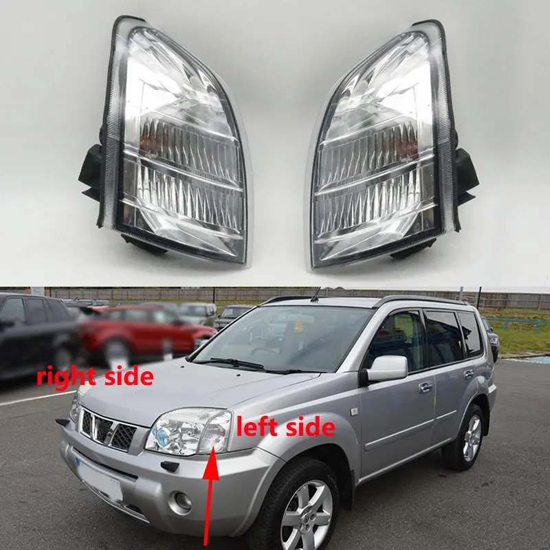 For Nissan X-TRAIL XTRAIL T30 2001 2002 2003 2004 2005 2006 Front Bumper Corner Turn Signal Lamp Headlight Marker Light
