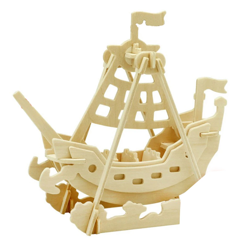 

3D Puzzle Bus Model 185x215x95mm Wooden Toy Educational Kids Safe Non Toxic Creativity Intelligence Development