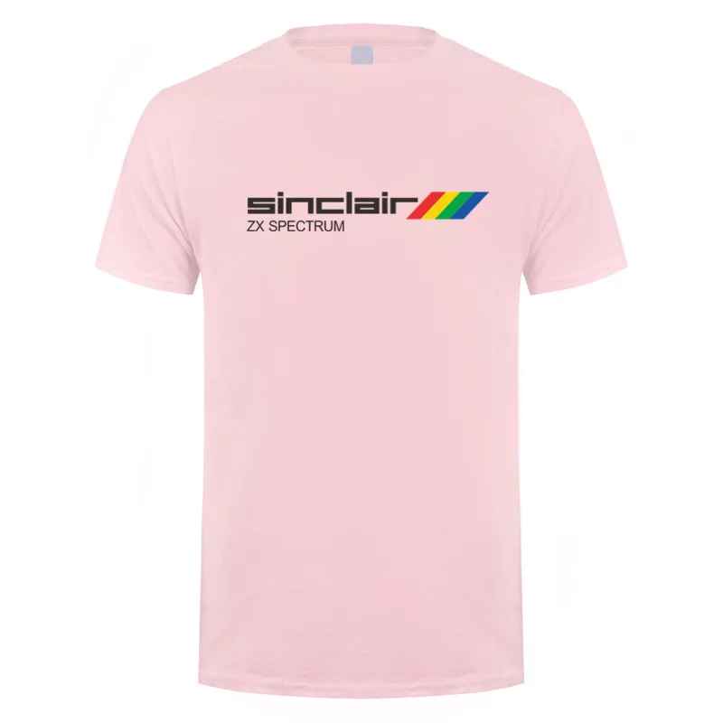 シンクレア Zx スペクトル Tシャツトップス夏半袖コットンマン
