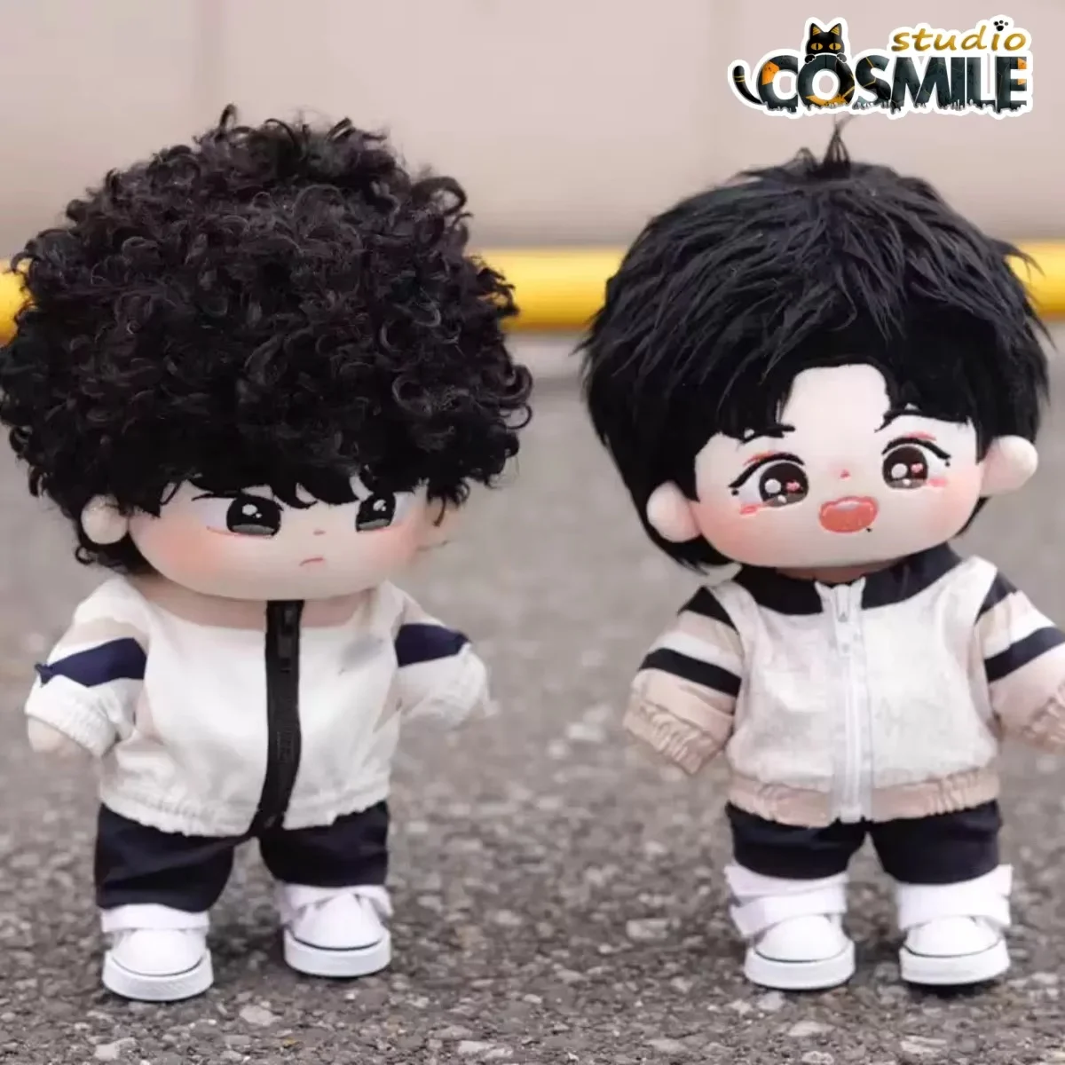 The Untamed Xiao Zhan Wang Yibo WEB Sportswear Fashion Costume Plush 20cm Doll Doll\'s Clothes Dolls Accessories GG Dec