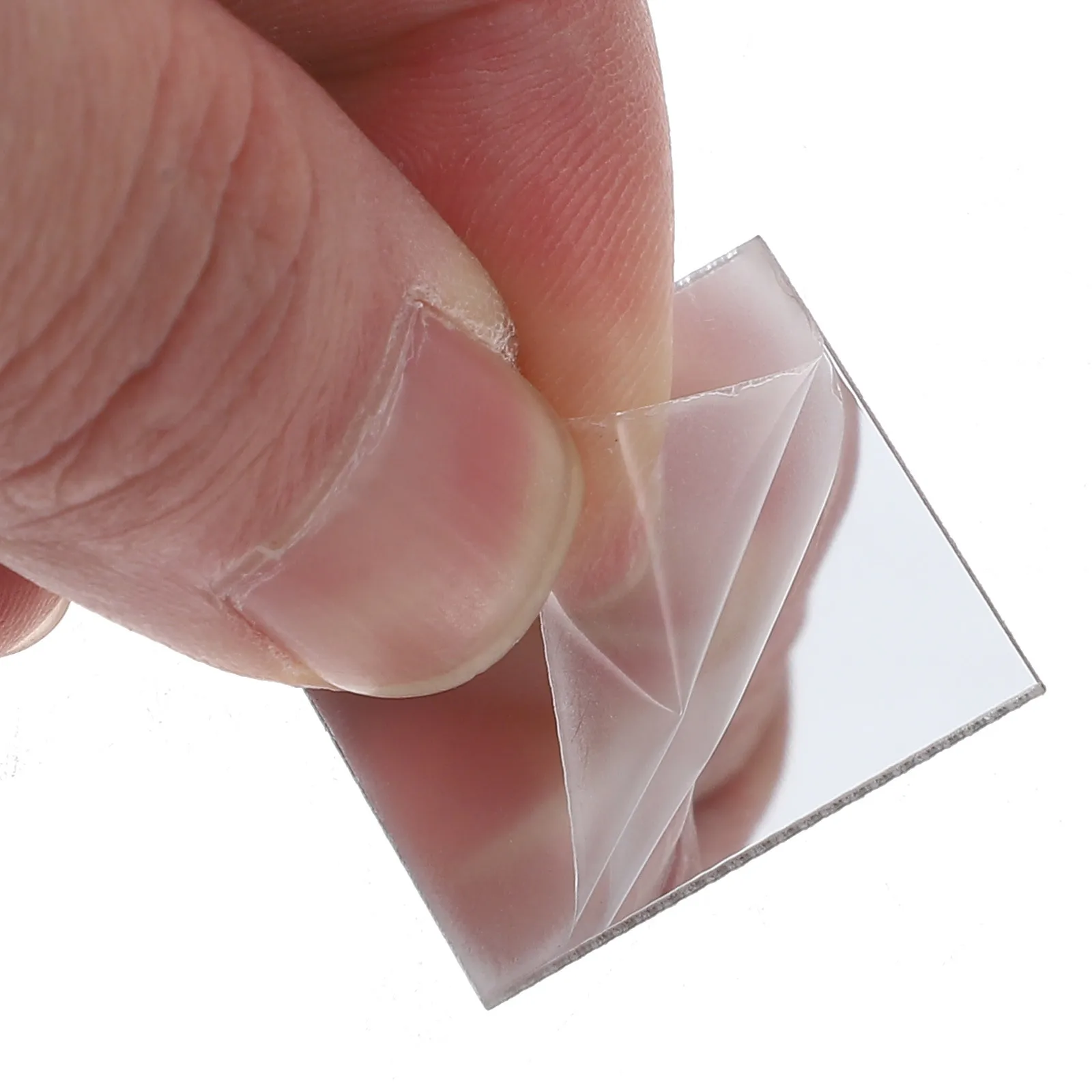 100 قطعة ملصقات جدار مرآة ثلاثية الأبعاد تصميم هندسي سطح عاكس لغرفة النوم غرفة المعيشة المدخل ركن جدار ديكور سهل