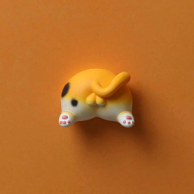 كيتي الأرداف مغناطيس الثلاجة الكرتون الحيوان صور جدار لطيف الراتنج مغناطيس ثلاجة السيارة اكسسوارات الديكور #3