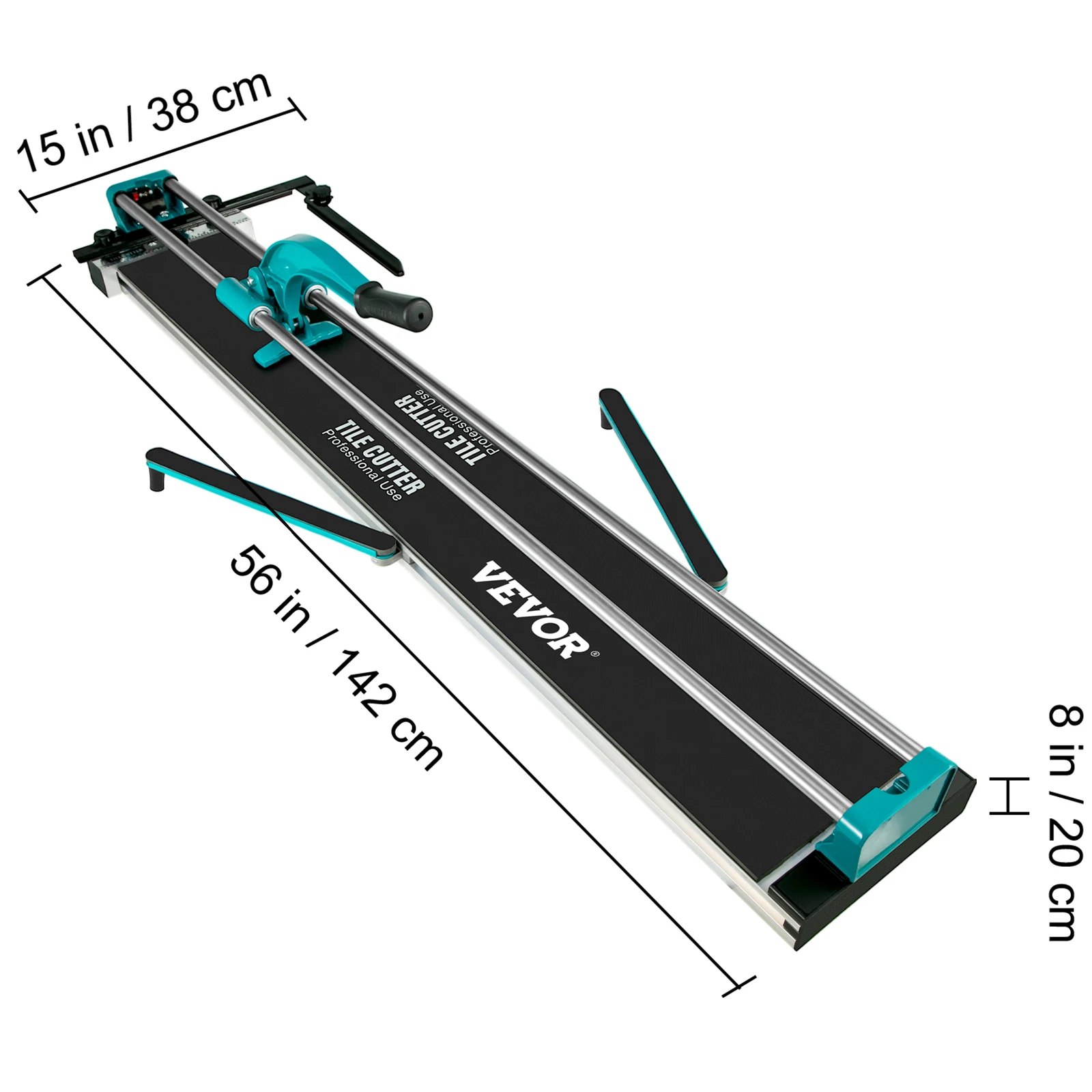 SucceBuy 1200MM Tegelknipper Hoge Precisie Handmatige Keramische Vloertegel Tegelknipper 48 Inch Snijmachine voor Precisie Snijden