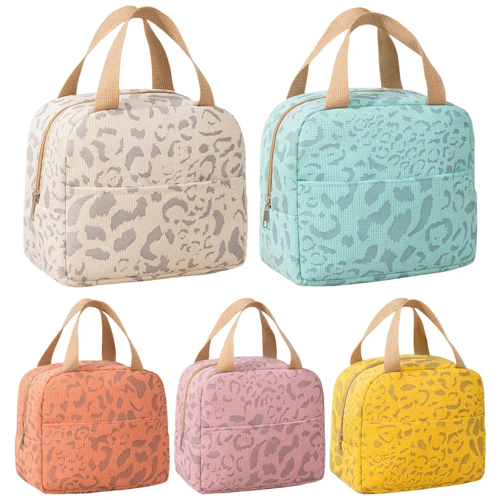 

Insulated Lunch Bag Portable Lunch Bag with Aluminum Foil Lunch Tote Bag Multi-Function Large Capacity for Work Office School