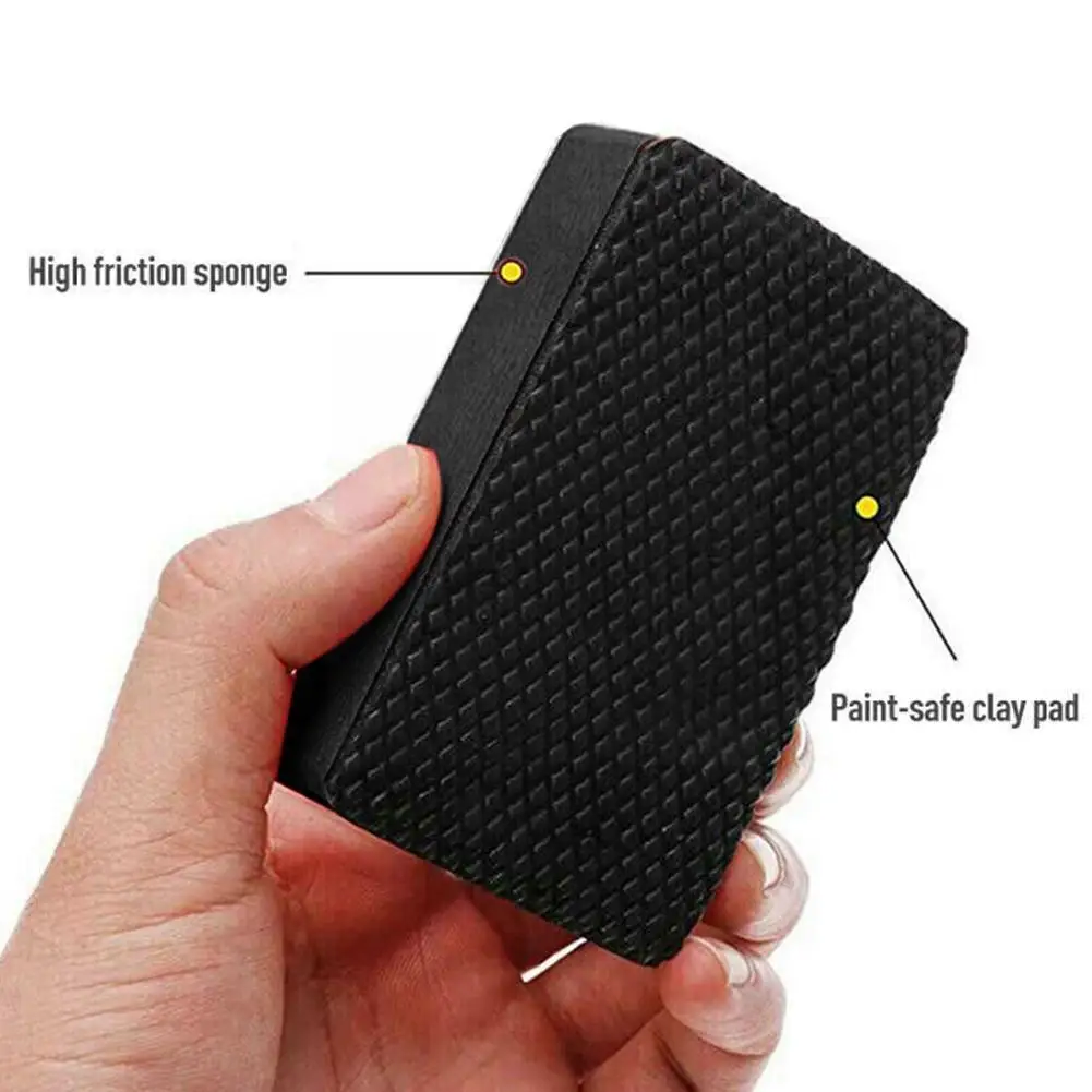 1-3Pcs Car Clay Bar Pad Sponge Block Cleaning Eraser Tools Car Cleaning Tools CarPolishing Wax Sponge Auto Detail Care 9*6*2.5cm