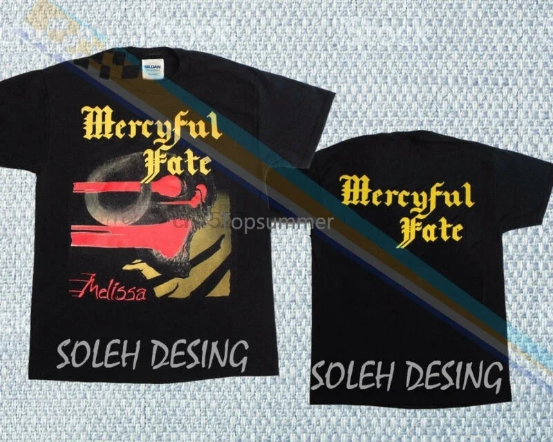 Limited New T-Shirt Mercyful Fate Melissa King Diamond Heavy Thrash Metal