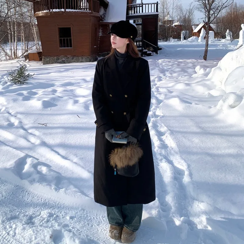 

A new youthful versatile comfortable and skin-friendly casual woolen thickened down