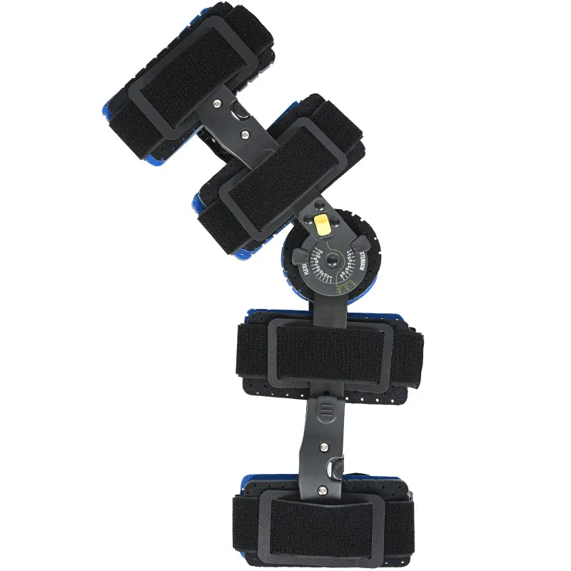 New‑Model Adjustable Hinged Knee Brace With Button Lock, Sponge‑Lined For Comfort, Practical Knee‑Support Accessory