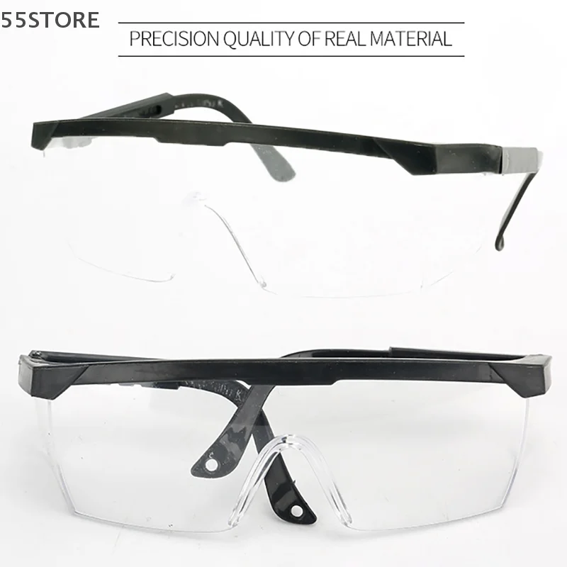 1Pcs Anti-Splash Work Safety Glasses Eye Protecting Lab Goggles Protective Industrial Wind Dust Proof Goggles Cycling Glasses