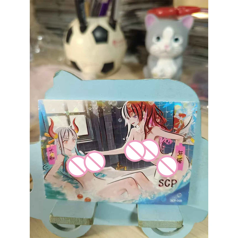Anime One Piece SCP Cards Boa Hancock Uta Nami Yamato Nico Robin Collectible Cards Christmas Birthday Gifts Children's Toys view 5