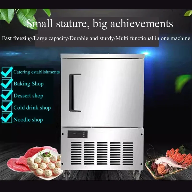 Cabinet Freezer Two-Door Freezer Cake/Mousse Strip Quick-Frozen Commercial Baking Refrigerator