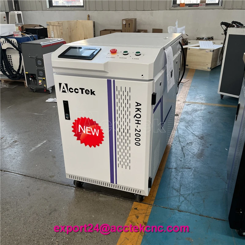 

3 In 1 2kw Portable Laser Welding Machine CW Laser Welder Cleaning Cutting Machine With RECI JPT Max Raycus Laser Source 2000W