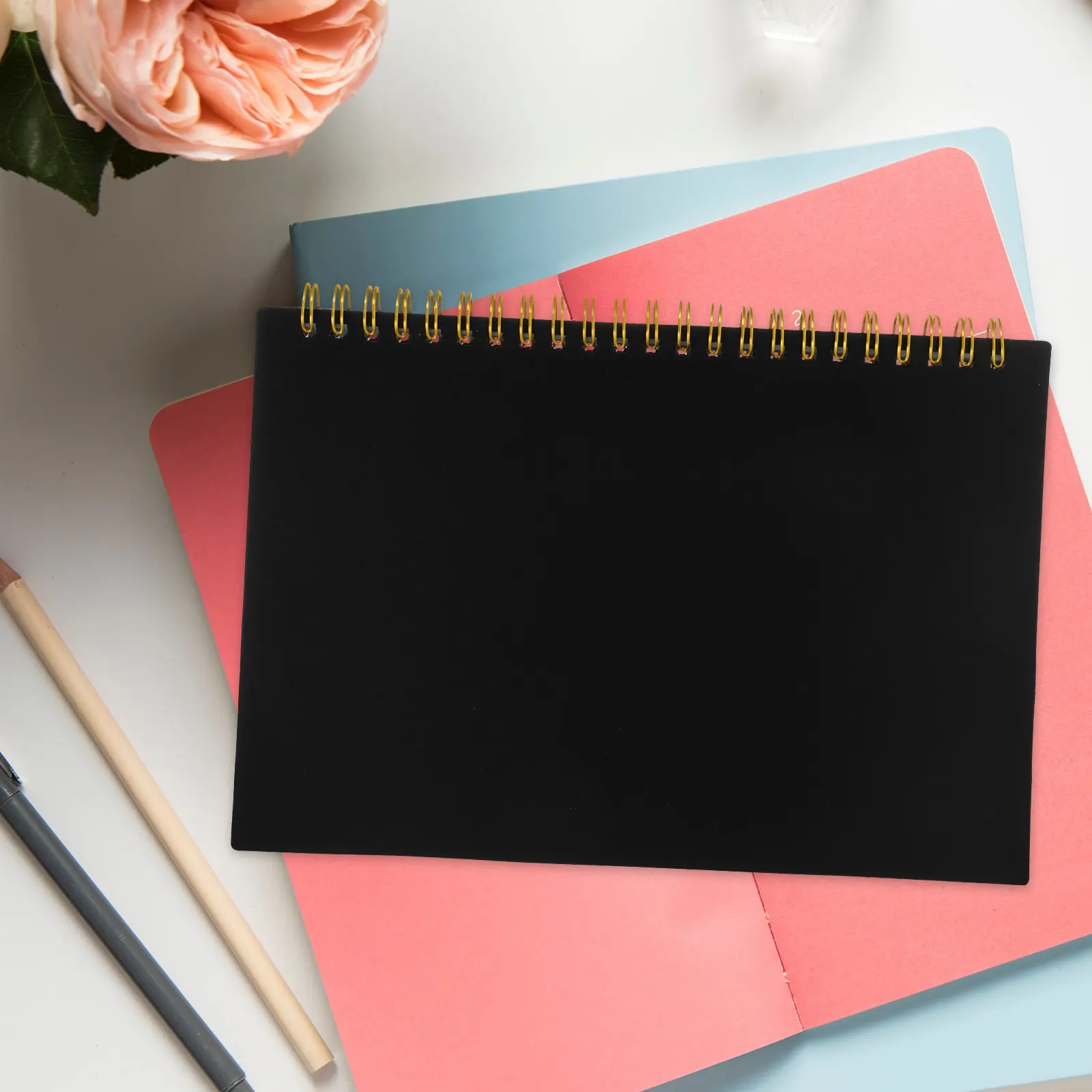 Inventory Log Book Blank Lined Pages PP Cover Stock Tracking Record Keeping Financial Ledger Accounting Notebook for Office - view 3