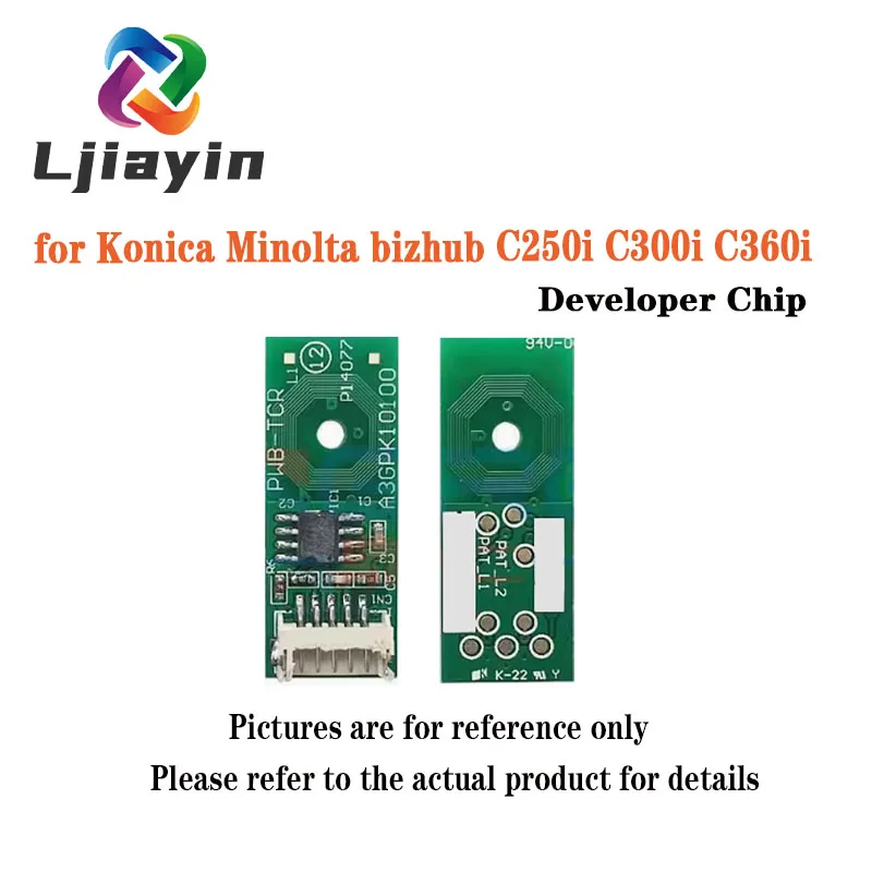 AAV703D/DV315K AAV70KD/DV315C AAV70ED/DV315M AAV708D/DV315Y  Developer Chip for Konica Minolta® bizhub C250i C300i C360   for