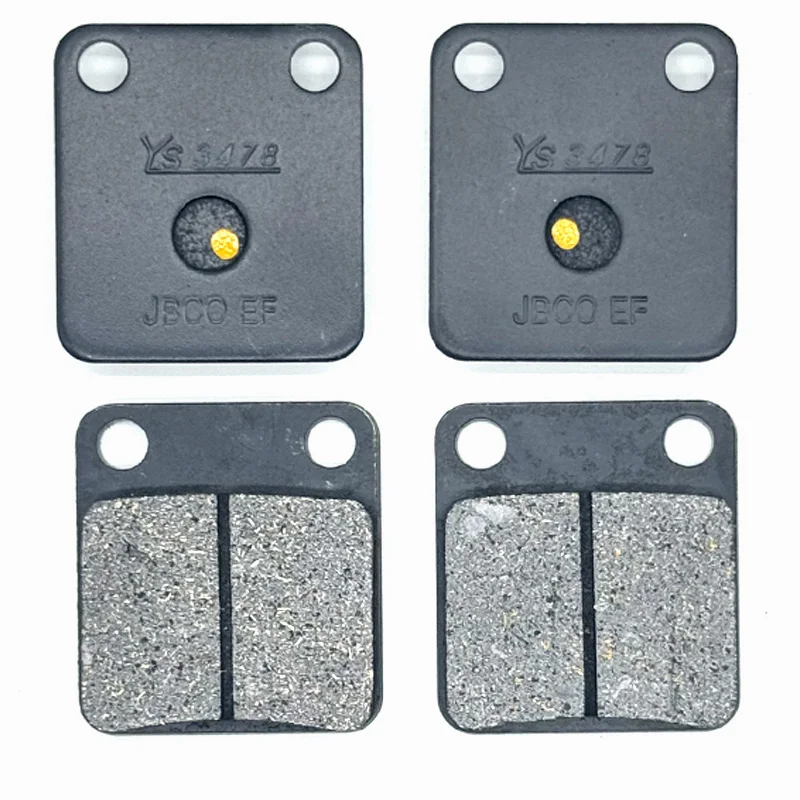 Motorcycle Front & Rear Brake Pads For YAMAHA YFM125R Raptor 125 11-15 YFS200 Blaster 03-06 YFS200SE Blaster 2006 YFS 200 200SE