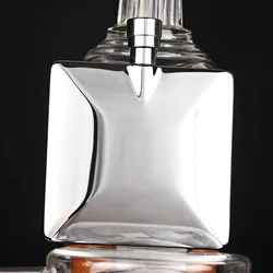 4oz Portable 304 food grade square Flagon Whiskey Vodka Wine Pot Hip Flask Set Alcohol Drinking pocket Bottle outdoor camping