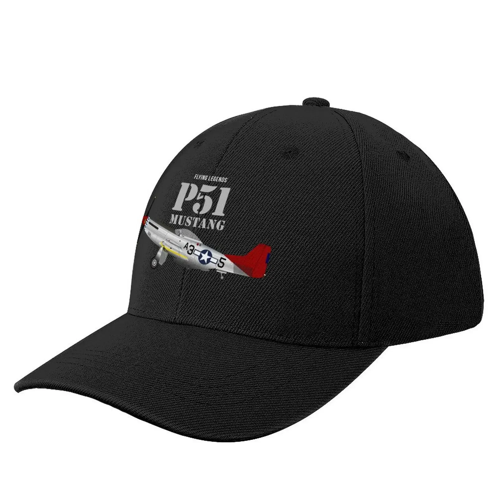 

Flying Legends P51 Mustang Baseball Cap Hat Luxury Brand Anime Hat foam party Hat For Women 2025 Men's