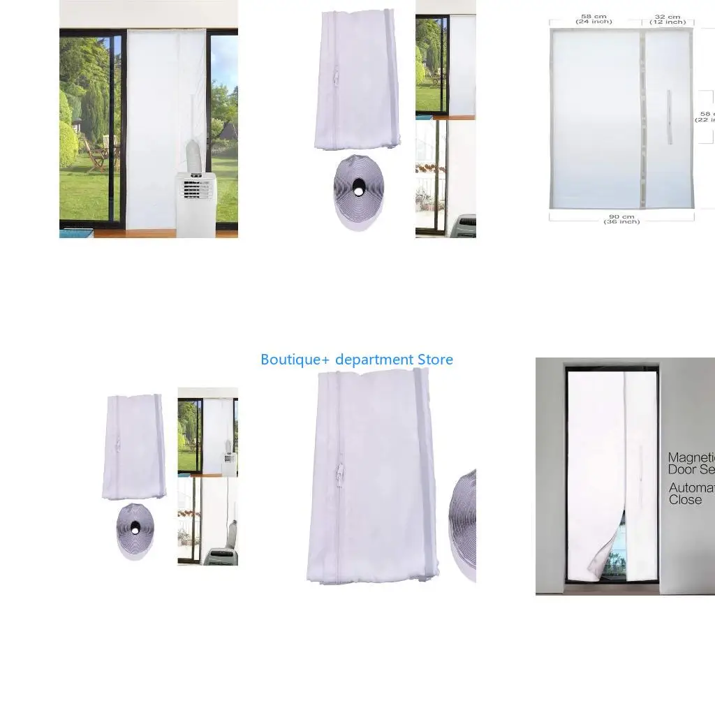 E1PD Home Sliding Window & Door Seal Cloth for Mobile Air Conditioners and Exhaust