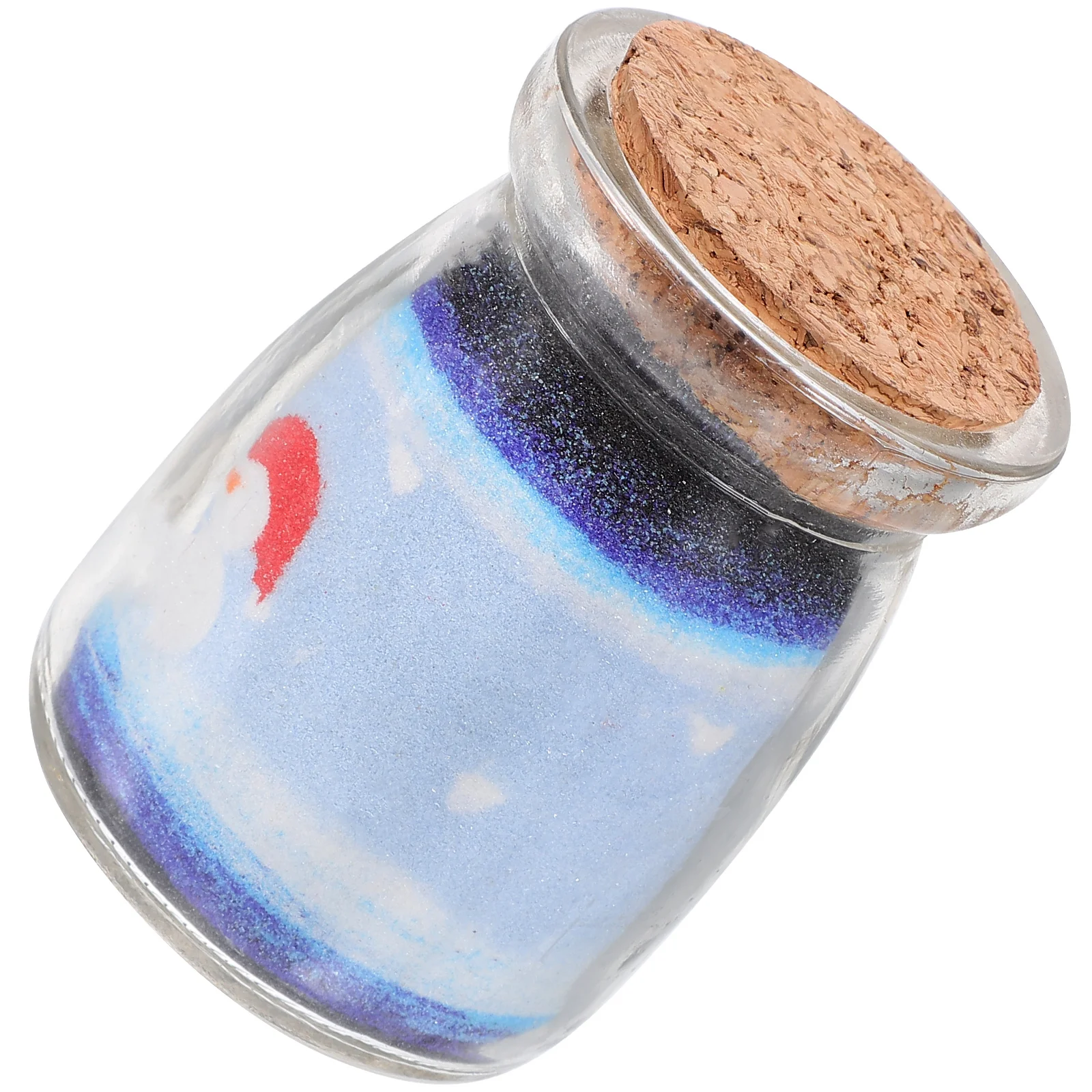 

Sand Art Bottle Craft Romantic Warm Emotions Home Office Setting Festive Atmosphere 3D Sand Art Bottles Decor Home Decor