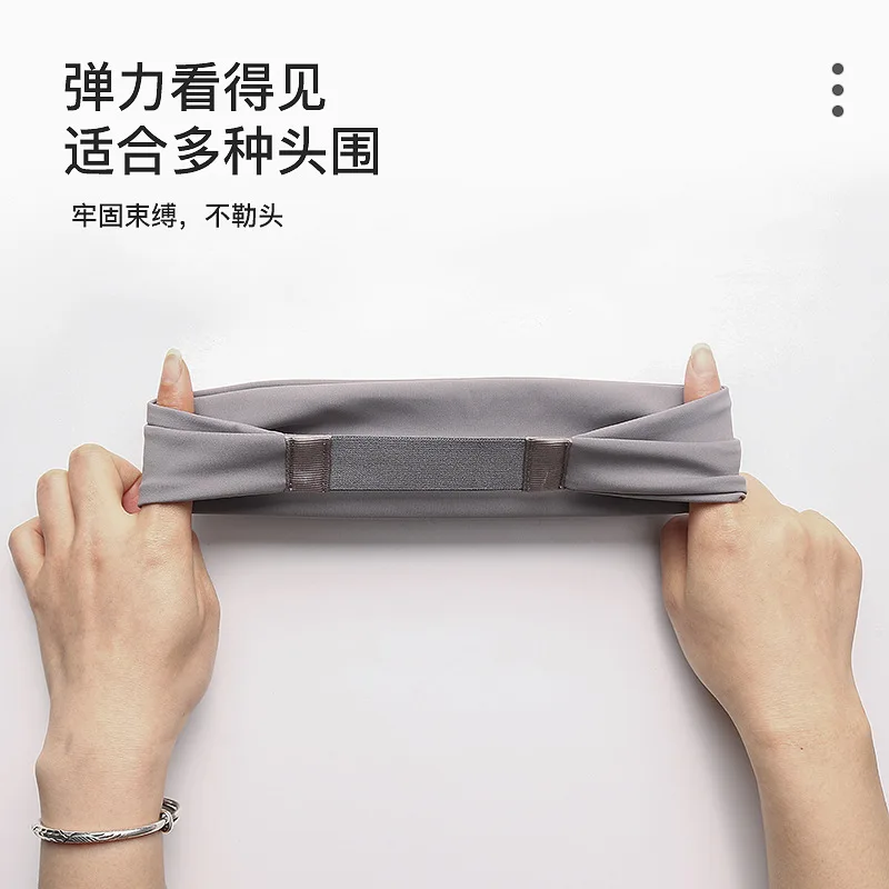 عصابة رأس للجري في صالة الألعاب الرياضية وكرة السلة والرياضة غير قابلة للانزلاق فتل الرأس للرجال والنساء للياقة البدنية رباط شعر مقاوم للعرق ​